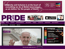 Tablet Screenshot of pridelife.com